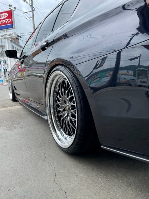 maaさま BMWタイヤホイール① 新品 KKDCACC048 KK scale 1/12 BMW 02 タイヤホイールセット #4