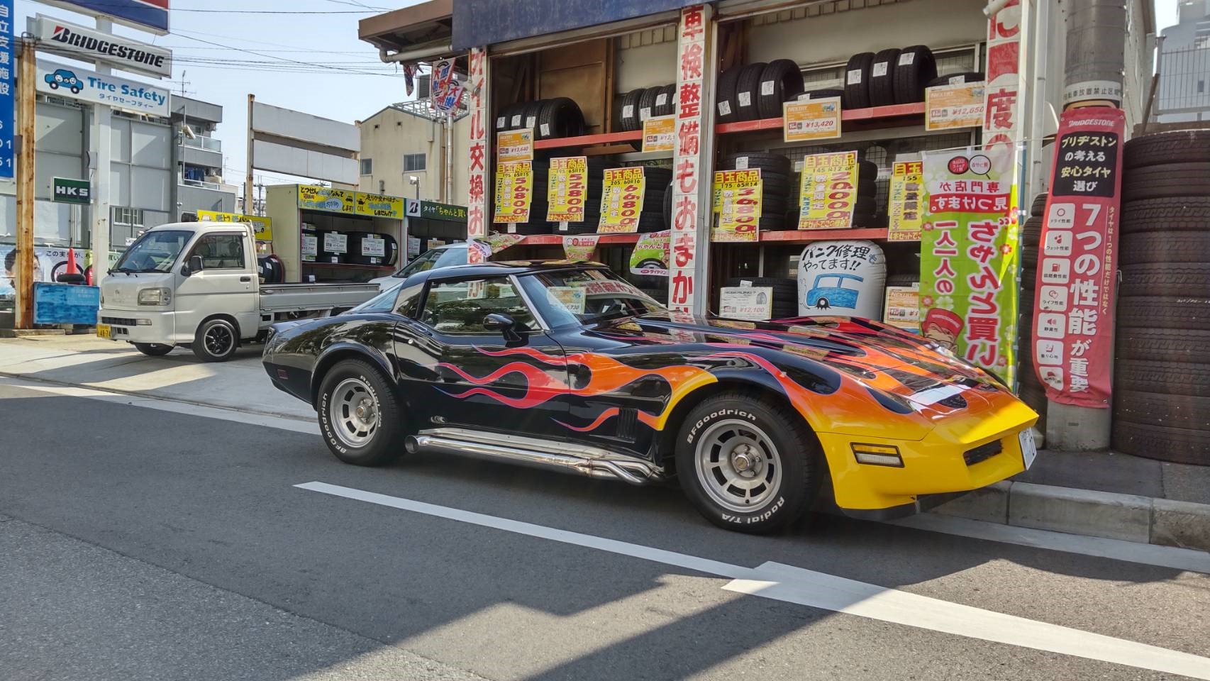 ファイヤーパターンご来店 スタッフ日記 ミスタータイヤマン Paddock泉 大阪府 和歌山県のタイヤ カー用品ショップ ブリヂストンのタイヤ専門店