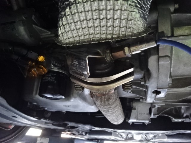 ZC33SスイフトスポーツのO2センサー交換・STI R205 GRBにアルミ