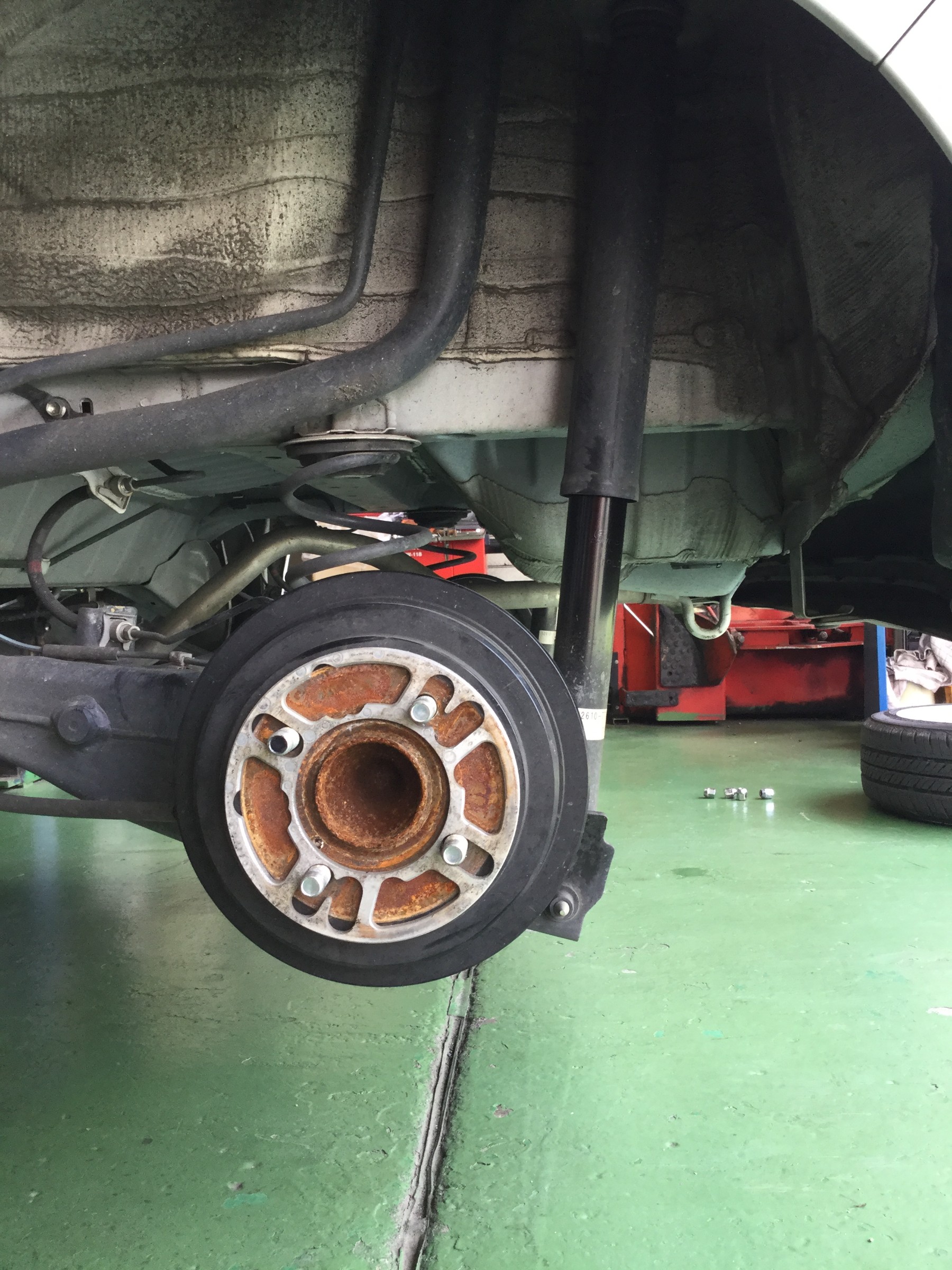 N-BOXに車高調です!! | スタッフ日記 | ミスタータイヤマン ひたちなか