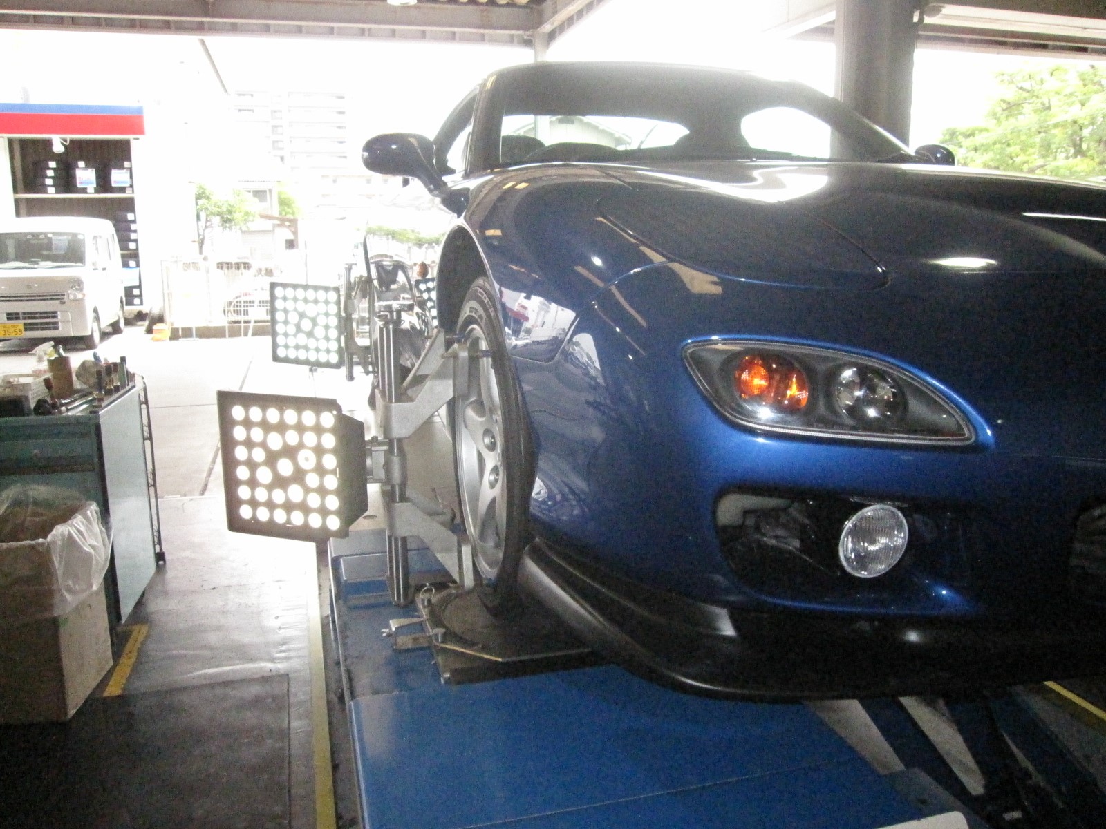 アライメント作業