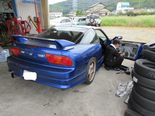 180SXウインドウレギュレーター交換・レクサスGS350/ヴィッツRS