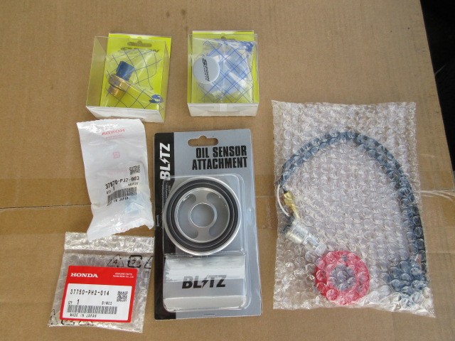 シビックインテグラAEM フューエルレール 圧力計付きEF EG EK DA