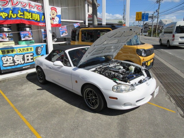 NB6Cロードスターにマルハのハイカム＆ECUラピットモジュールの