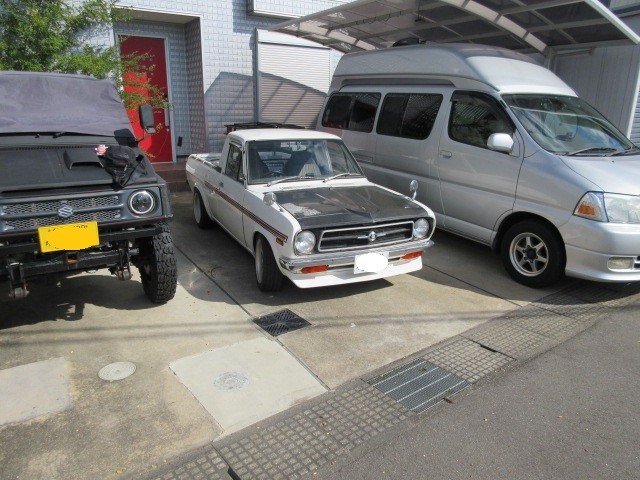 サニートラックの納車・ランドクルーザー76にウインチ加工搭載外注