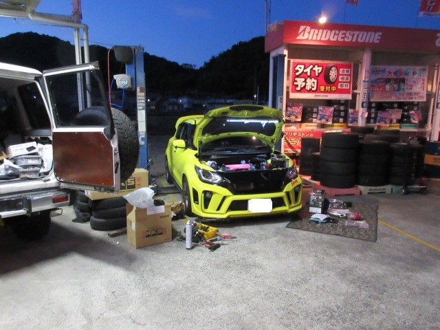 ZC33Sスイフトスポーツ改にHKSコールドエアーインテーク取付