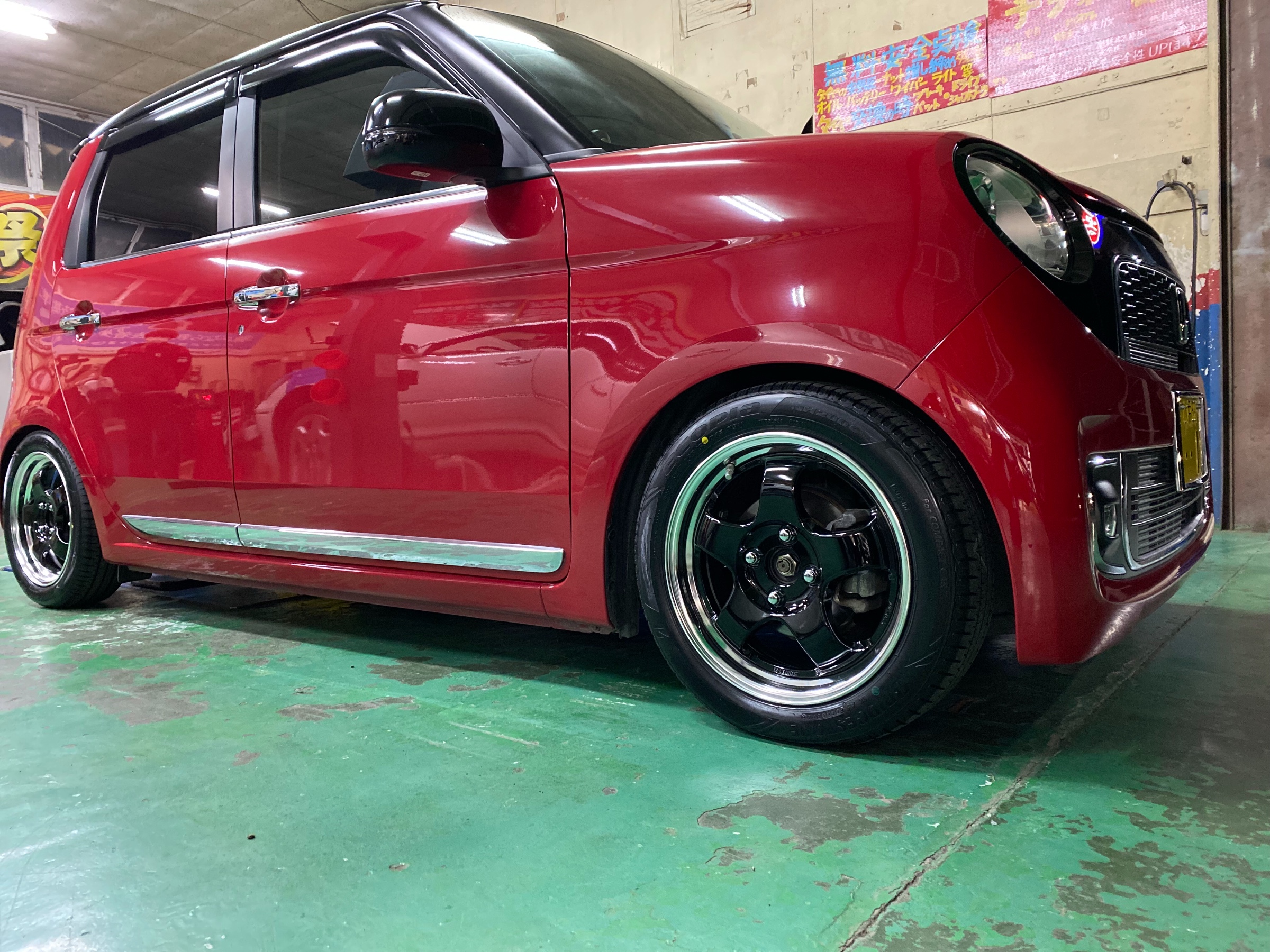 WORK.マイスターS1 2Pお取り付け！！(Ｋ様 N-ONE) | ホンダ N-ONE