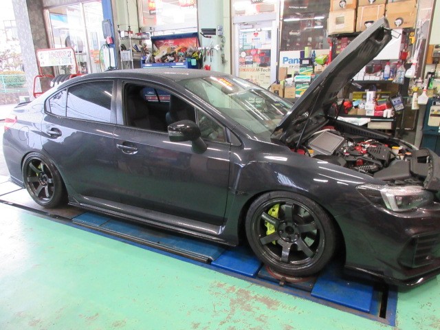 WRX VABアライメント調整・S4にS001ランフラットタイヤ・ニュー