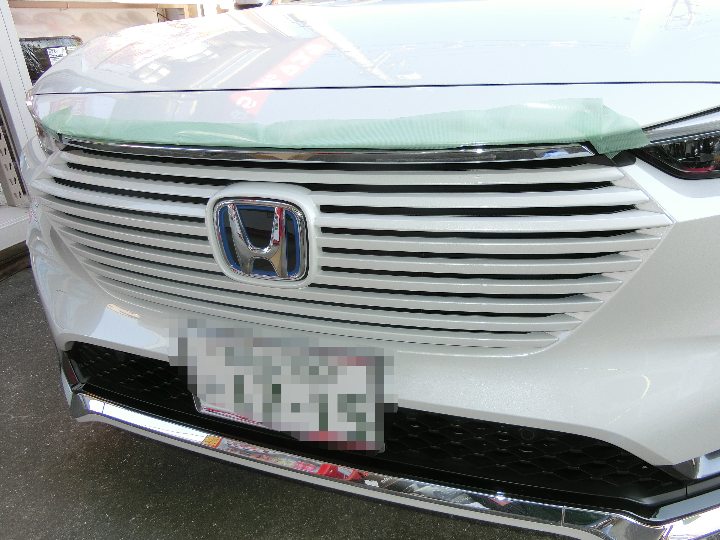 ヴェゼルのグリル！ | ホンダ ヴェゼルハイブリッド その他 カー用品