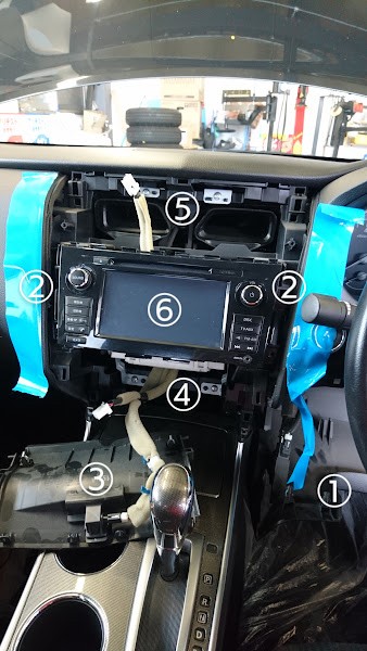 日産 ティアナ L33 TVキット取付 | 日産 AV&ナビ機器 カー用品取付