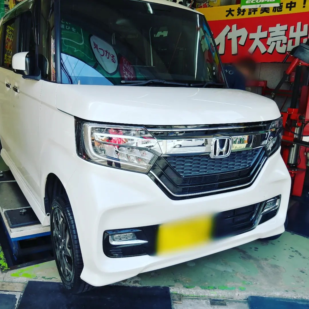 ホンダ NBOX xブリヂストン エコピア (*^ー^)ノ♪ | ホンダ N ホンダ NBOX xブリヂストン エコピア (*^ー^)ノ♪ | ホンダ N