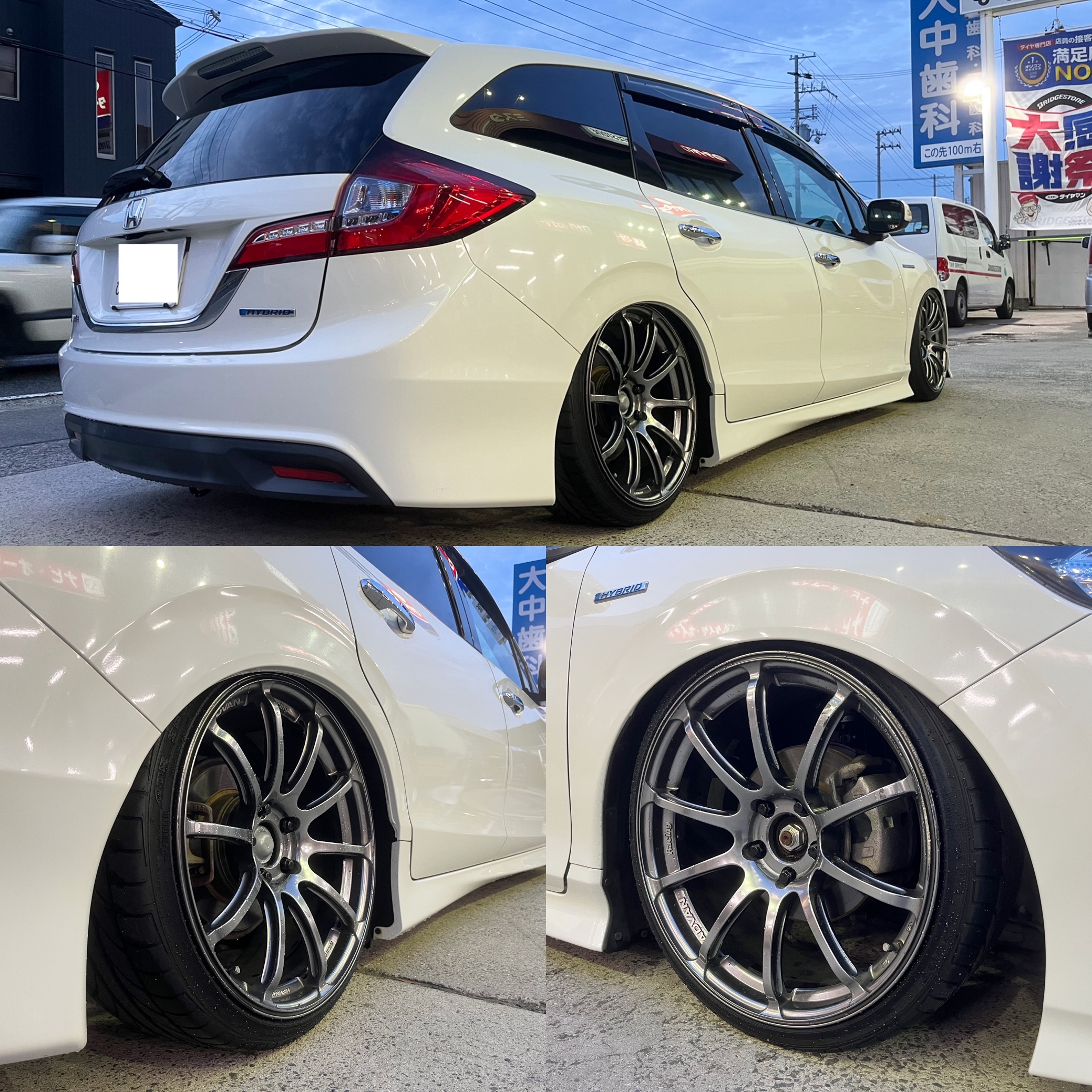 ジェイドにエアサスキット取り付けました(*^▽^*) | ホンダ