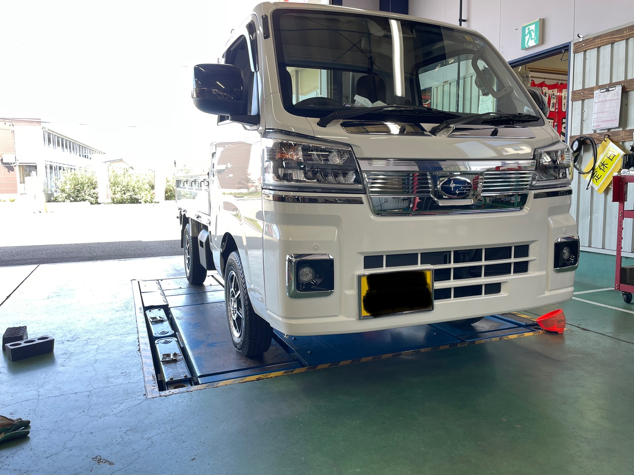 ハヤシレーシング！アルミホイール装着⭐︎ | スタッフ日記 | ミスター