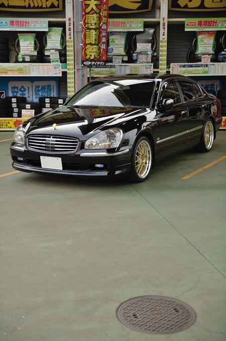 ☆F50シーマxSSR MS-1 19インチ装着☆ ③ | スタッフ日記