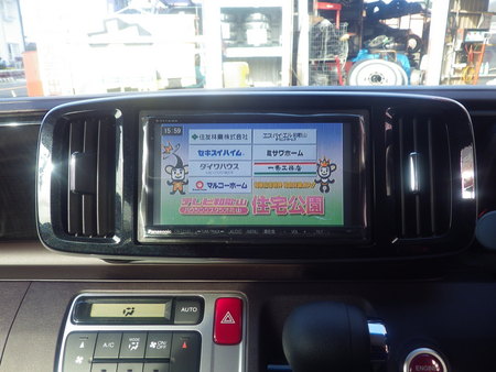 N－ONE（エヌワン）にナビ＆バックカメラ取り付けました