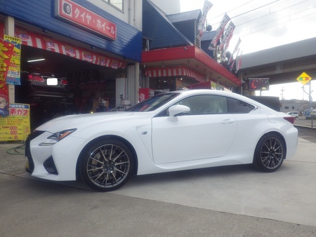 県内１号車 レクサスｒｃ ｆ納車しました スタッフ日記 ミスタータイヤマン まんが 大阪府 和歌山県のタイヤ カー用品ショップ ブリヂストンのタイヤ専門店