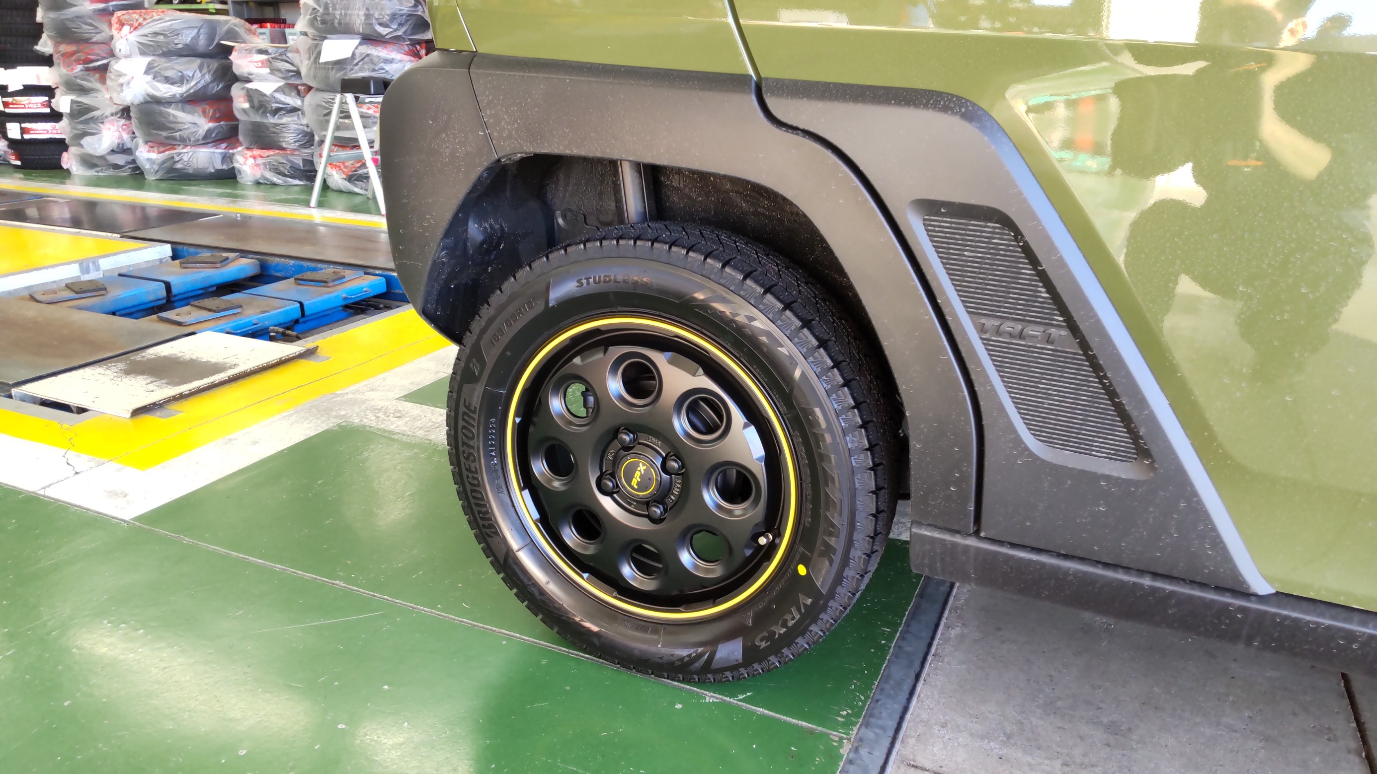 タフト✖VRX3✖PPXミルエイト | ダイハツ ホイール タイヤ・ホイール