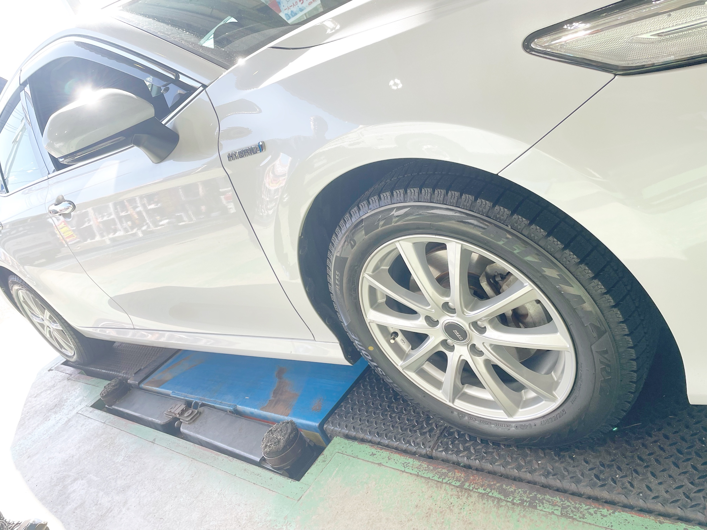 タイヤ交換しました！