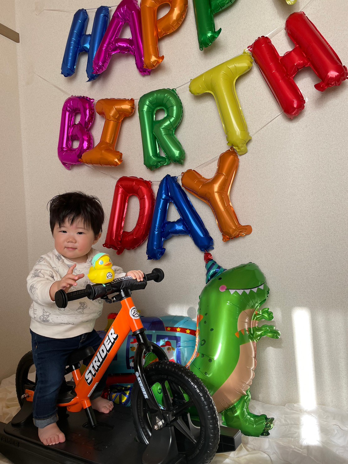 スタッフの子どもの写真です