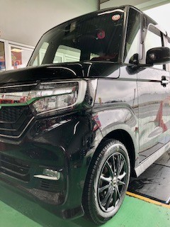 N-WGNカスタムにスタッドレスセットを装着 | ホンダ N-WGN