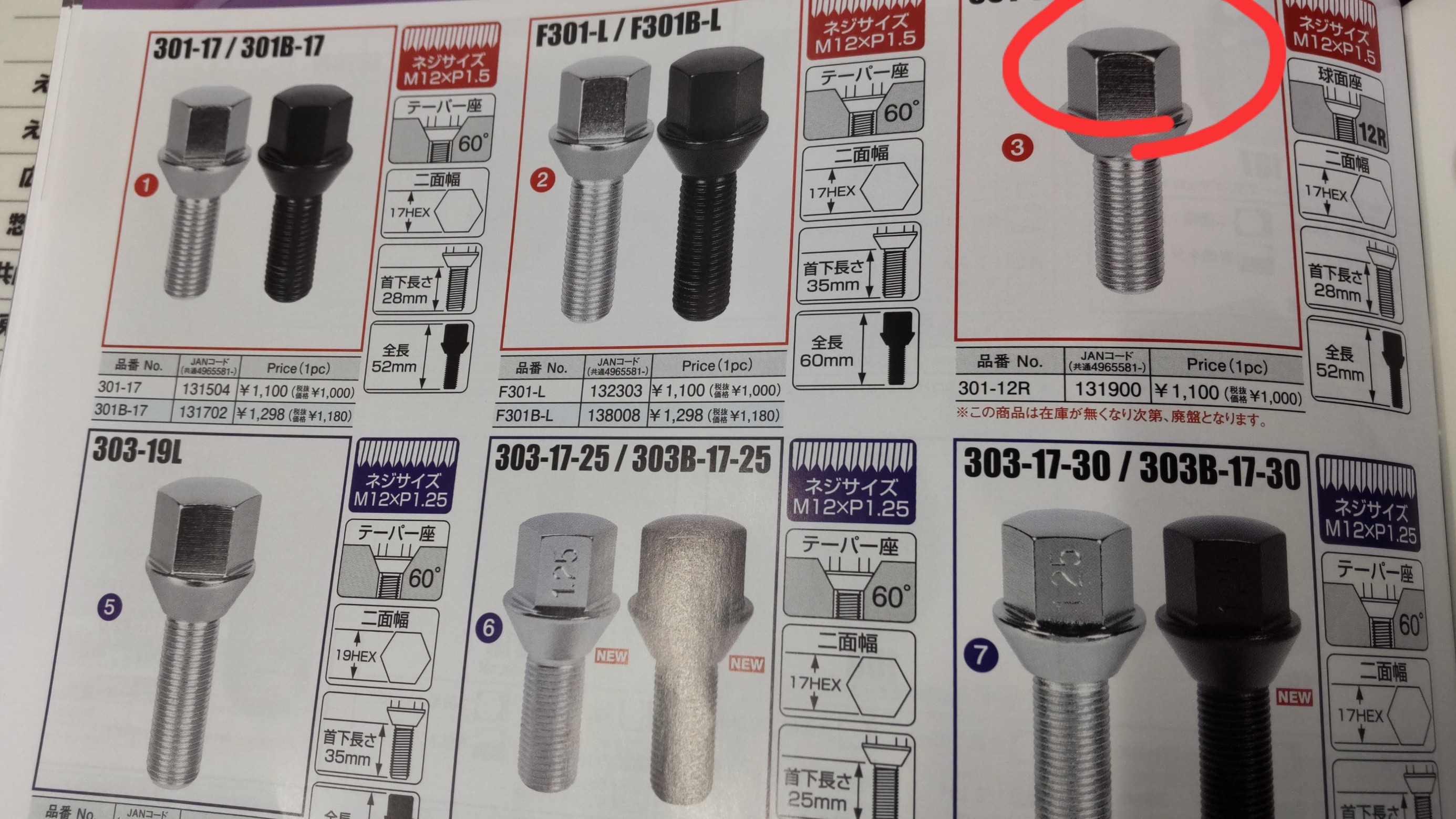 ホイールナット萌え(*´▽｀*) | タイヤウーマンの日記 | ミスター