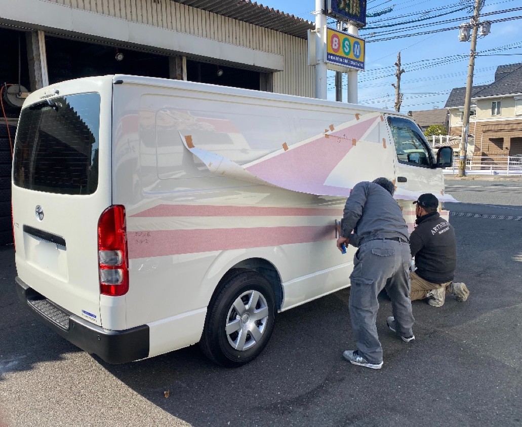 店舗での写真です