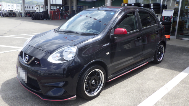 ニスモマーチ ホイールも件！ | 日産 マーチ ホイール タイヤ