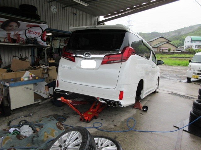 20 30用アルファード テイン フロント 車高調 30アルファード＆ヴェルファイア車高調選び