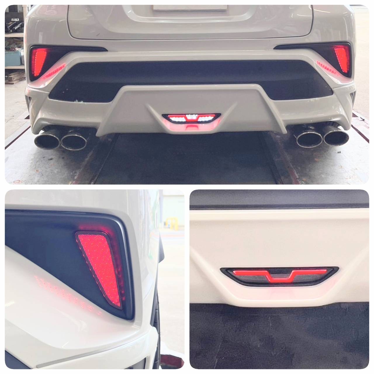 持ち込みLEDパーツ取り付けも当店にお任せください！LEDリフレクター