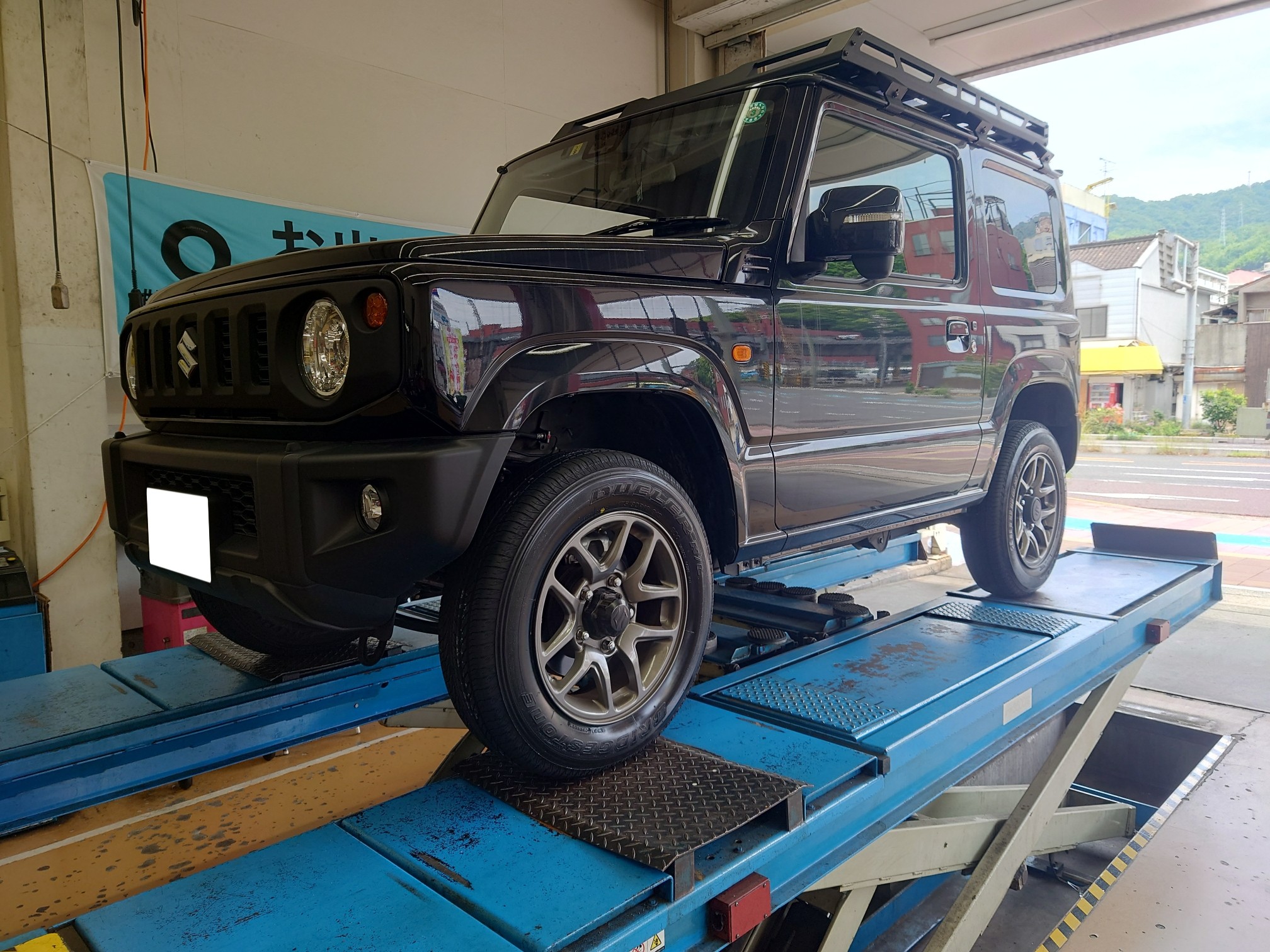 ①まーさん☆新車外し☆175/80R16☆ジムニー用ブリヂストン夏タイヤ☆ ①まーさん様専用☆新車外し☆175/80R16☆ジムニー用