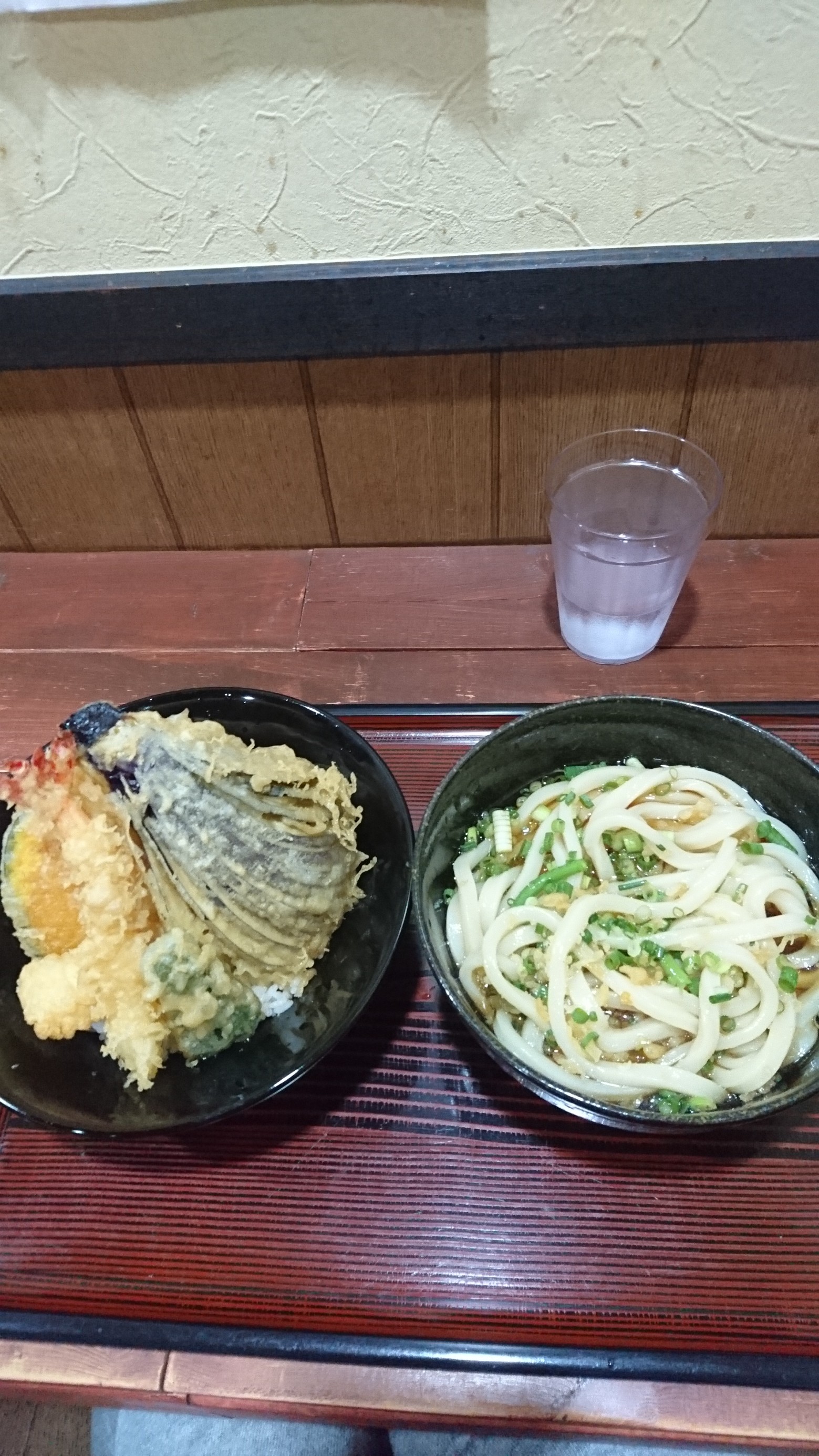 讃岐うどん&天丼セット