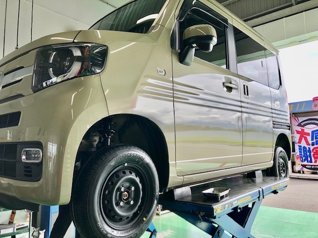 ホンダN-VANにエコピアR710を装着 | ホンダ N-VAN タイヤ タイヤ