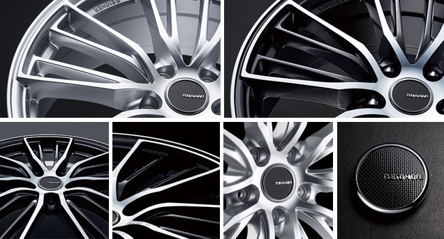 REIGNER BW25S 17インチ アルミホイール4本セット【最終価格】 REIGNER BW25S 17インチ アルミホイール4本セット【最終価格