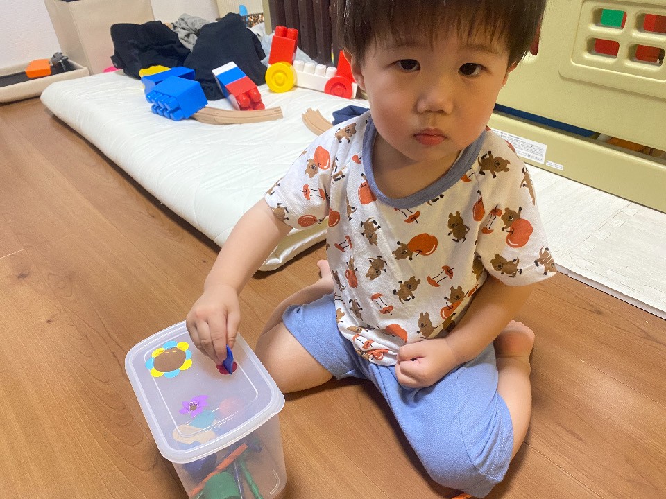 スタッフの子どもの写真です