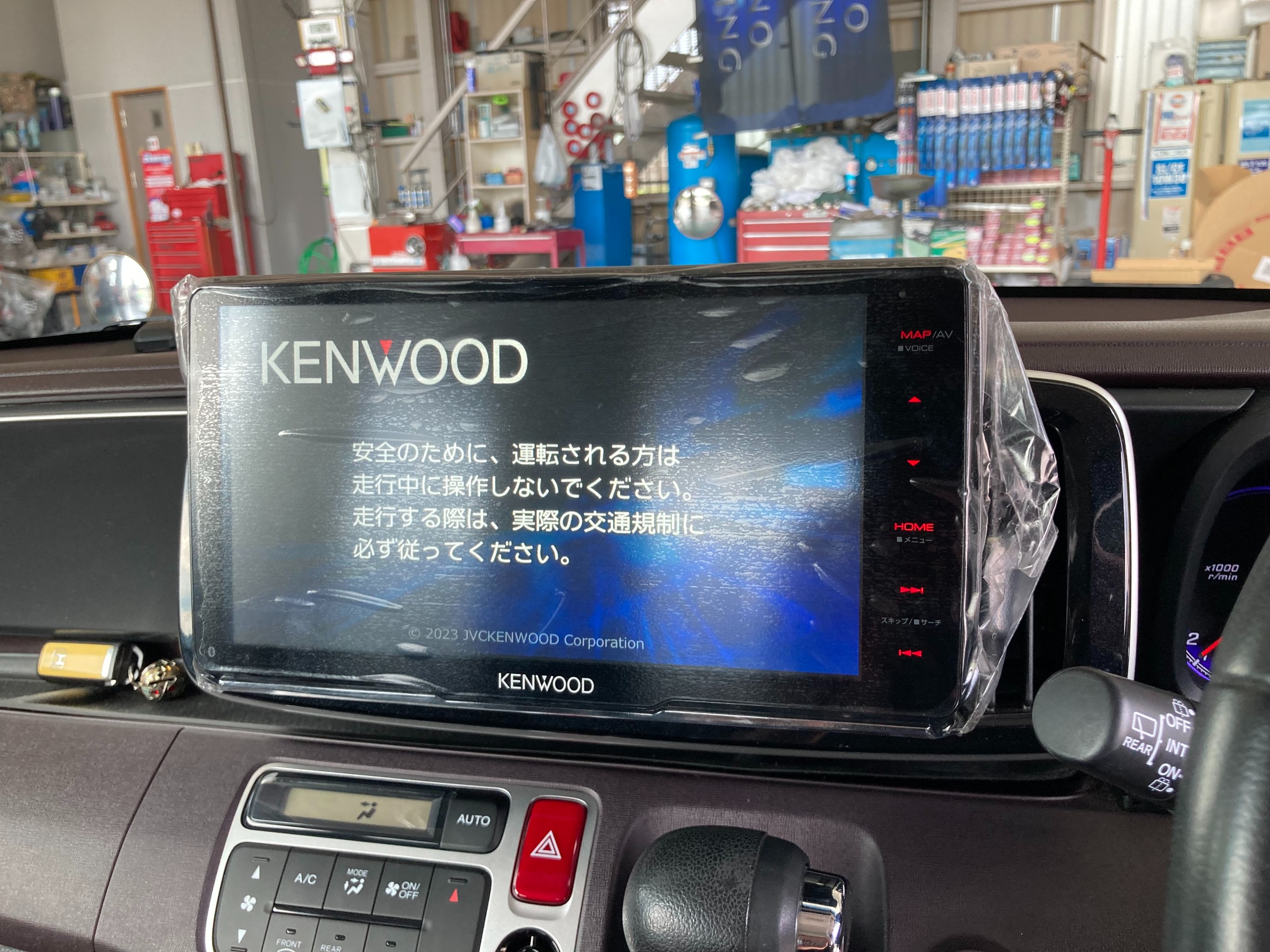 KENWOOD つくれる MDV-M910HDF カーナビ