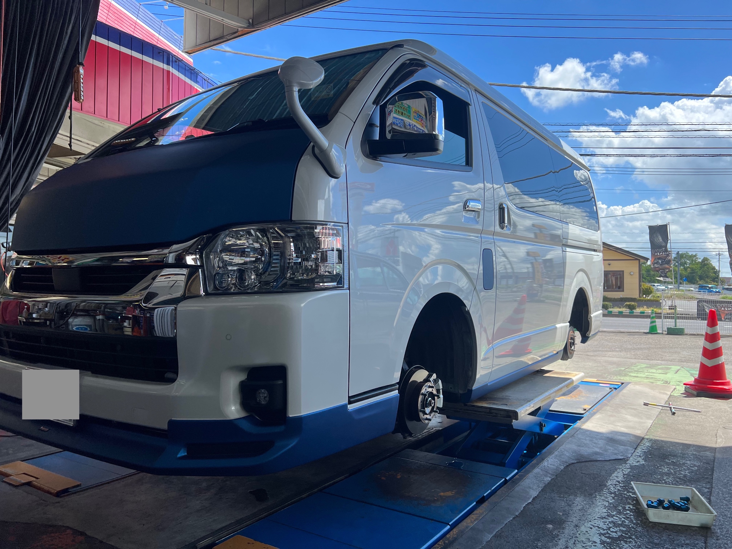 エアロ取り付け 200系ハイエース7型 | トヨタ ハイエース その他 カー  