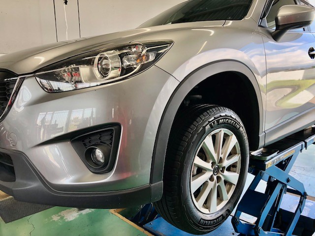 CX-5ノーマルタイヤ ミシュラン党のCX-5様 | マツダ CX-5 タイヤ タイヤ・ホイール