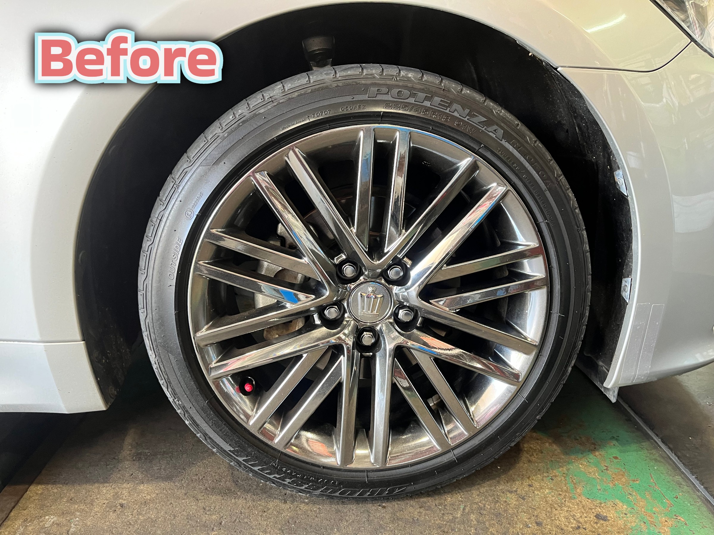 クラウンタイヤ① ☆トヨタ クラウン タイヤ交換・アライメント調整①☆ | トヨタ