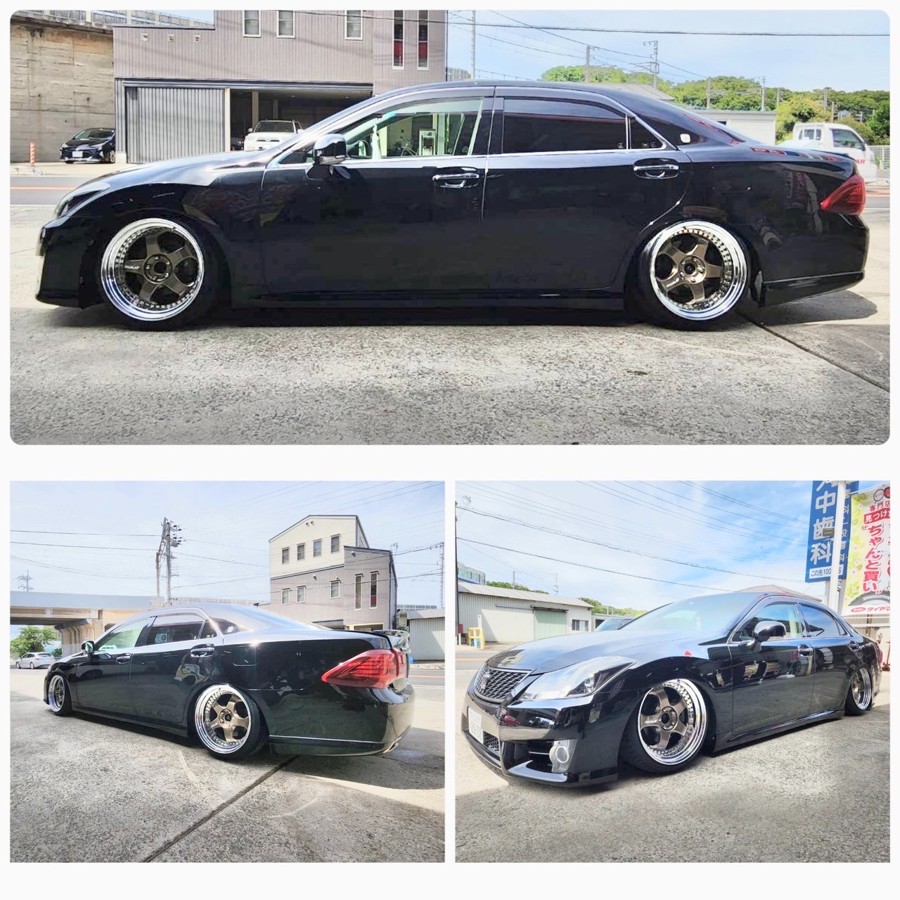 クラウン　ホイール タイヤ　19インチ　ワーク　マイスターs1 3ピース 200クラウンアスリート×WORKマイスターS1 3P 19インチ！ | D'Art