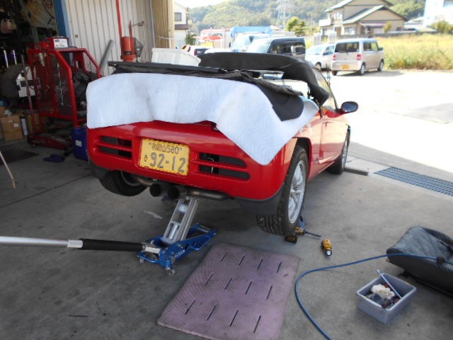 定休日です。PP1ビートの修理Ⅱ燃料タンク | ホンダ ビート