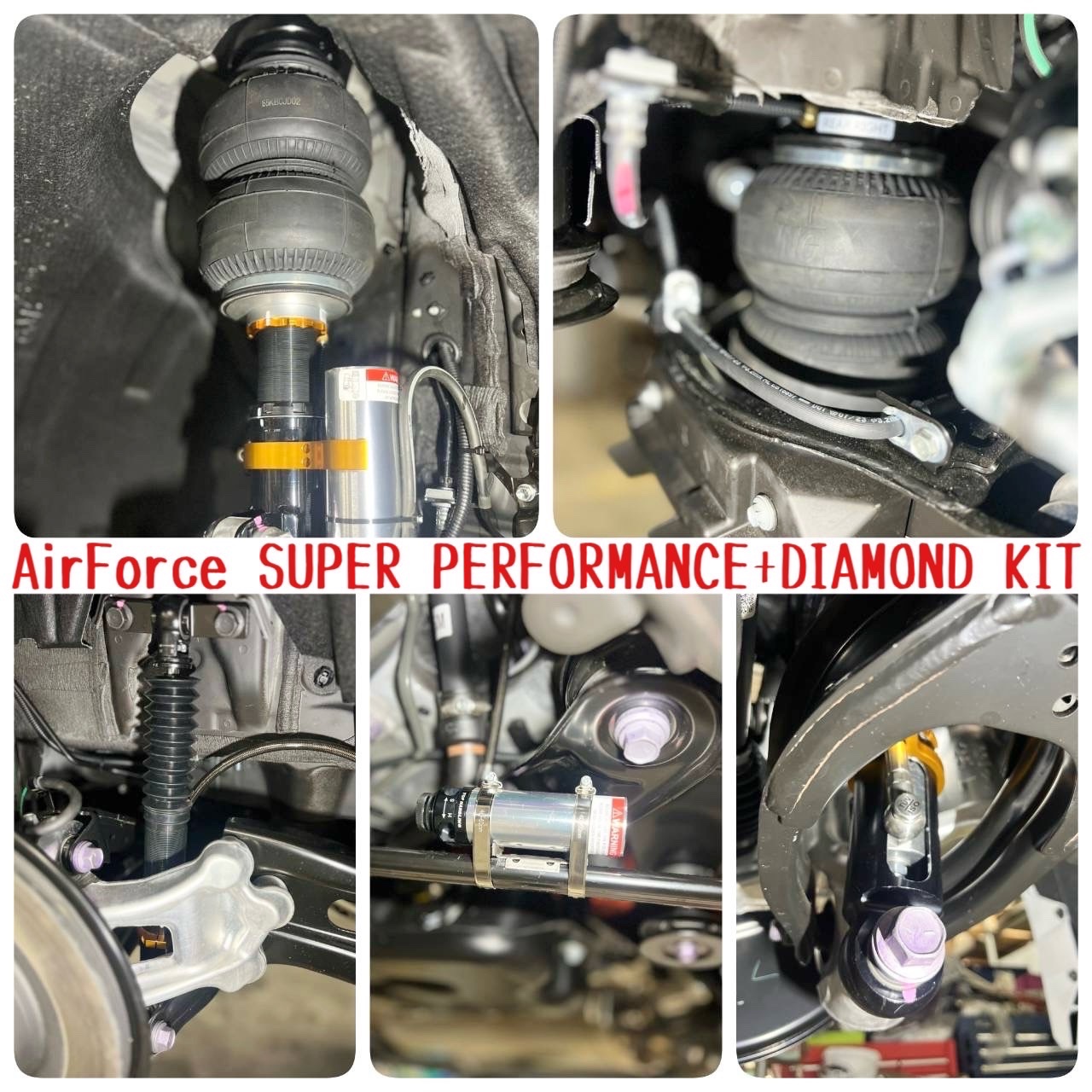 新型（40系）アルファードにエアサスキット取り付けました
