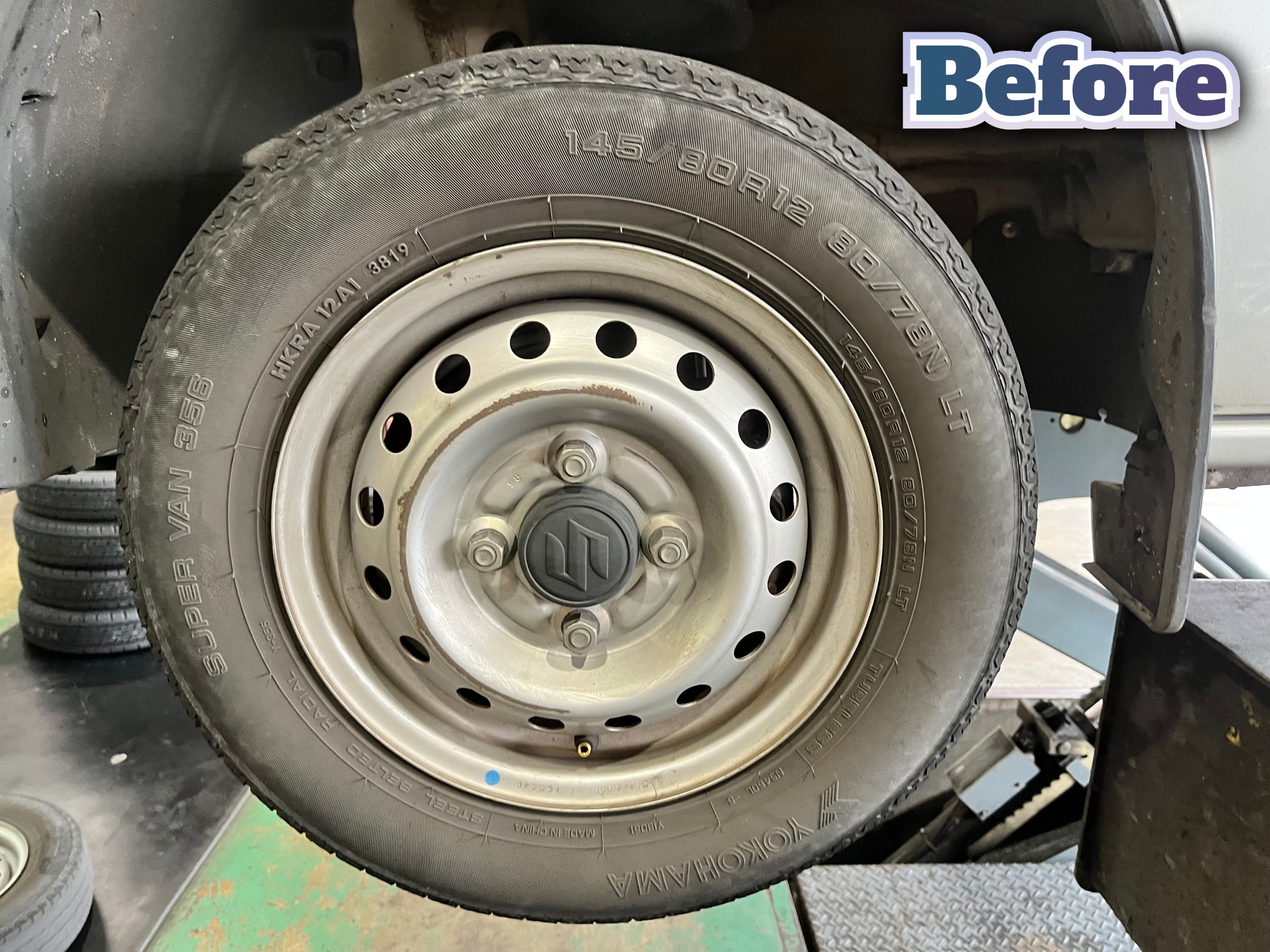 スズキエブリィタイヤ ☆スズキ エブリィ タイヤ交換・アライメント調整☆ | スズキ