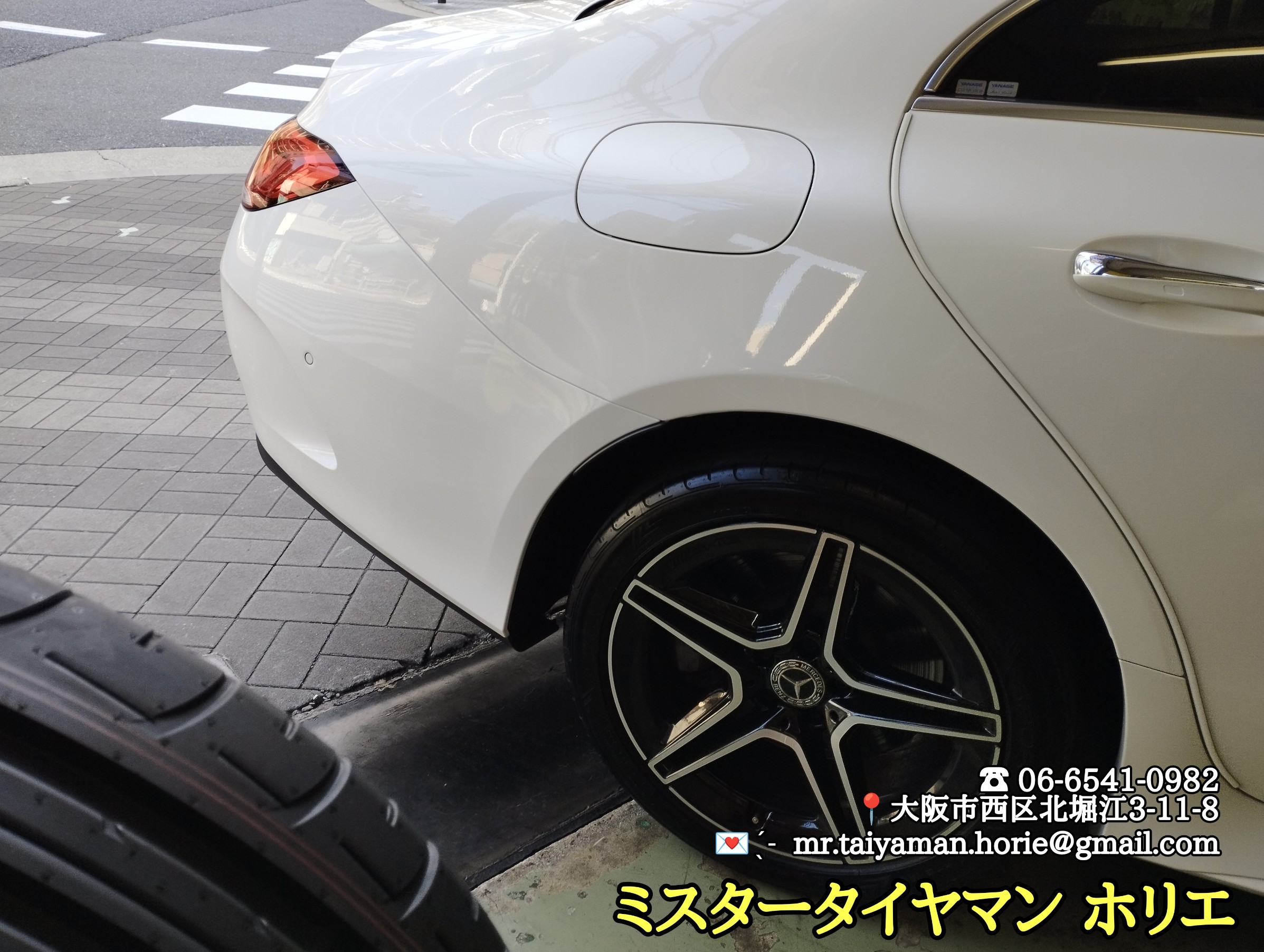 メルセデス・ベンツ CLS450 タイヤ交換 | メルセデス・ベンツ メルセデス・ベンツ CLS450 タイヤ交換 | メルセデス・ベンツ