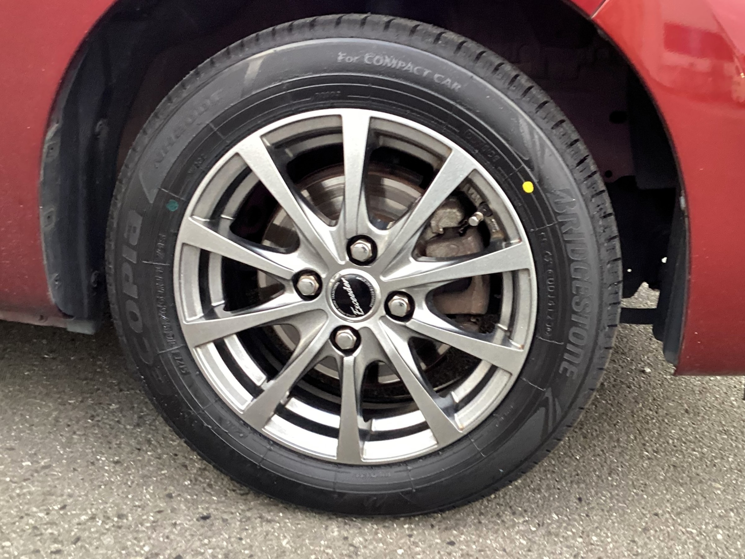 中古 185/60R16 タイヤホイール 4本セット<BR>BRIDGESTONE