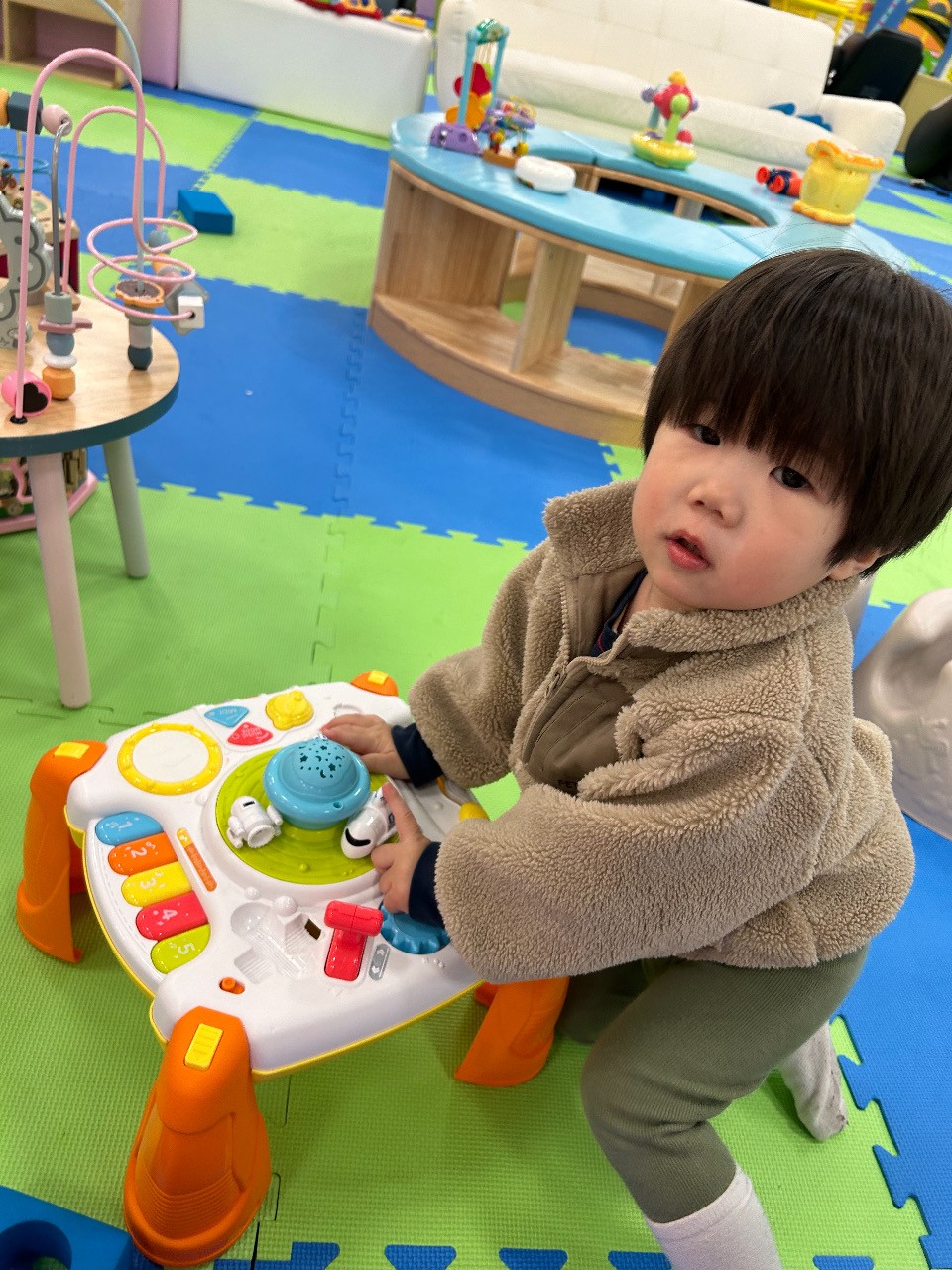 スタッフの子どもの写真です