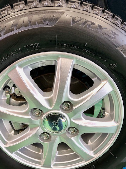 こちらのN-VANさんはVRX3 | ホンダ N-VAN タイヤ タイヤ・ホイール関連