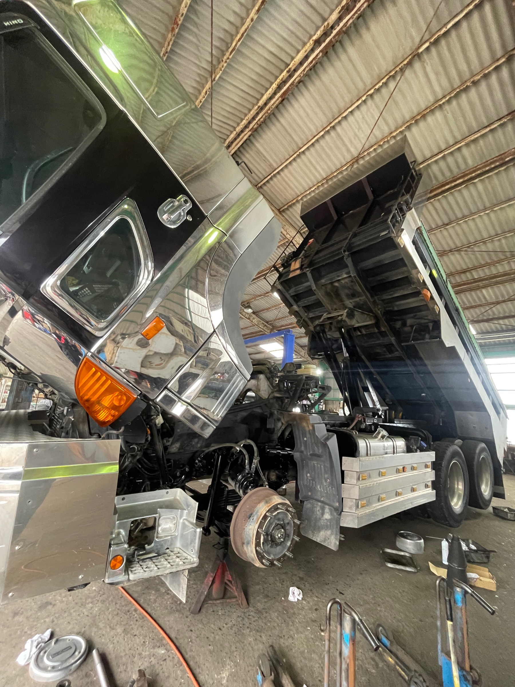 ダンプすごい！！