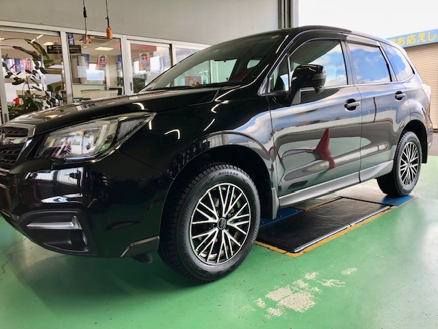 スバル・フォレスターにブリザックDMーV3を装着 | スバル フォレスター