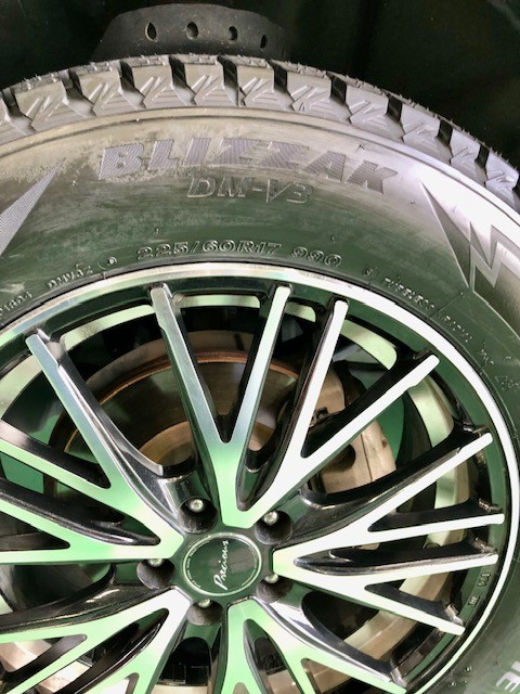 スバル・フォレスターにブリザックDMーV3を装着 | スバル フォレスター