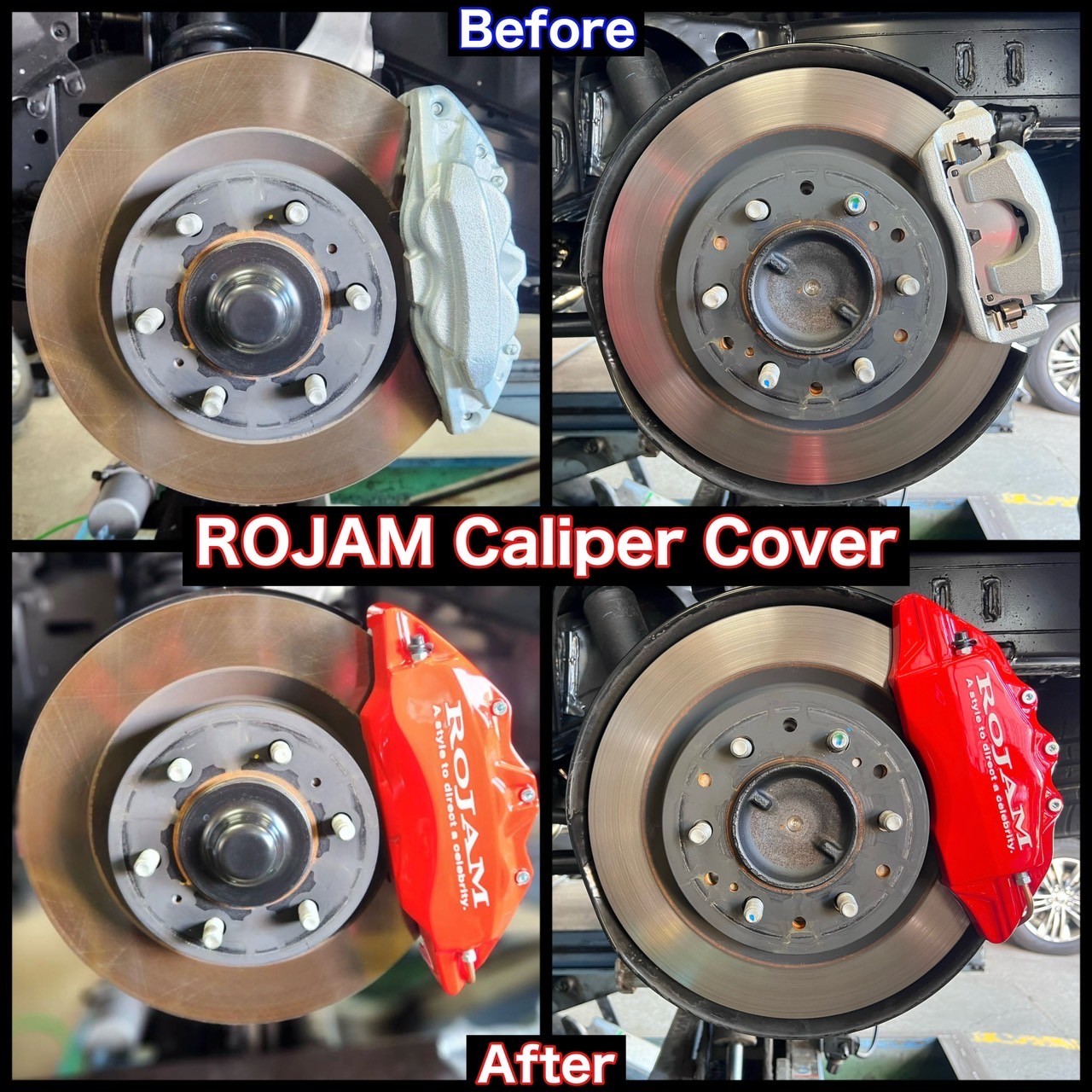 ランクル300に、24インチアルミホイールセット・キャリパーカバー